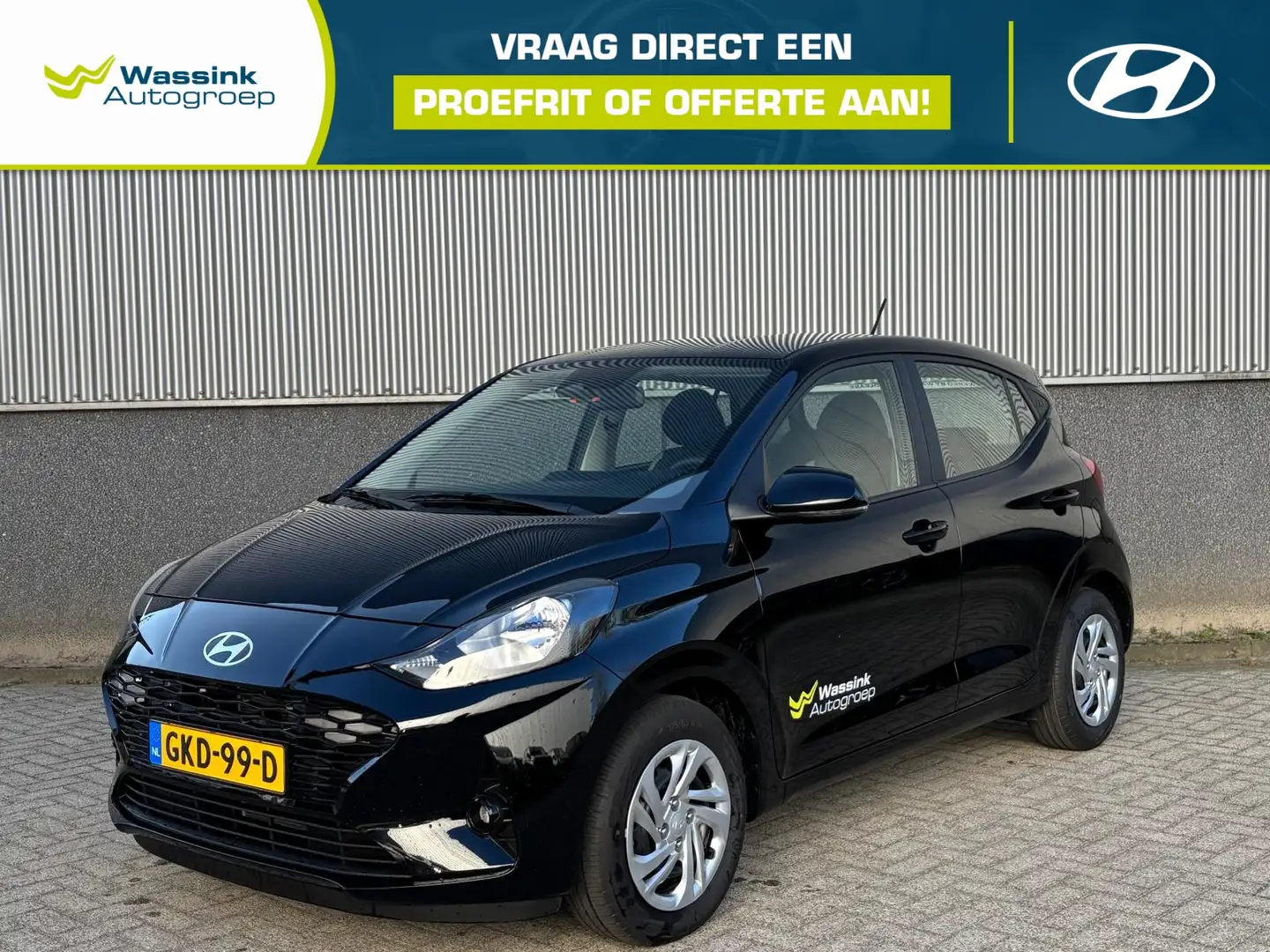 Hyundai i10 1.0i 67pk 5-zits Comfort Zwart - 1
