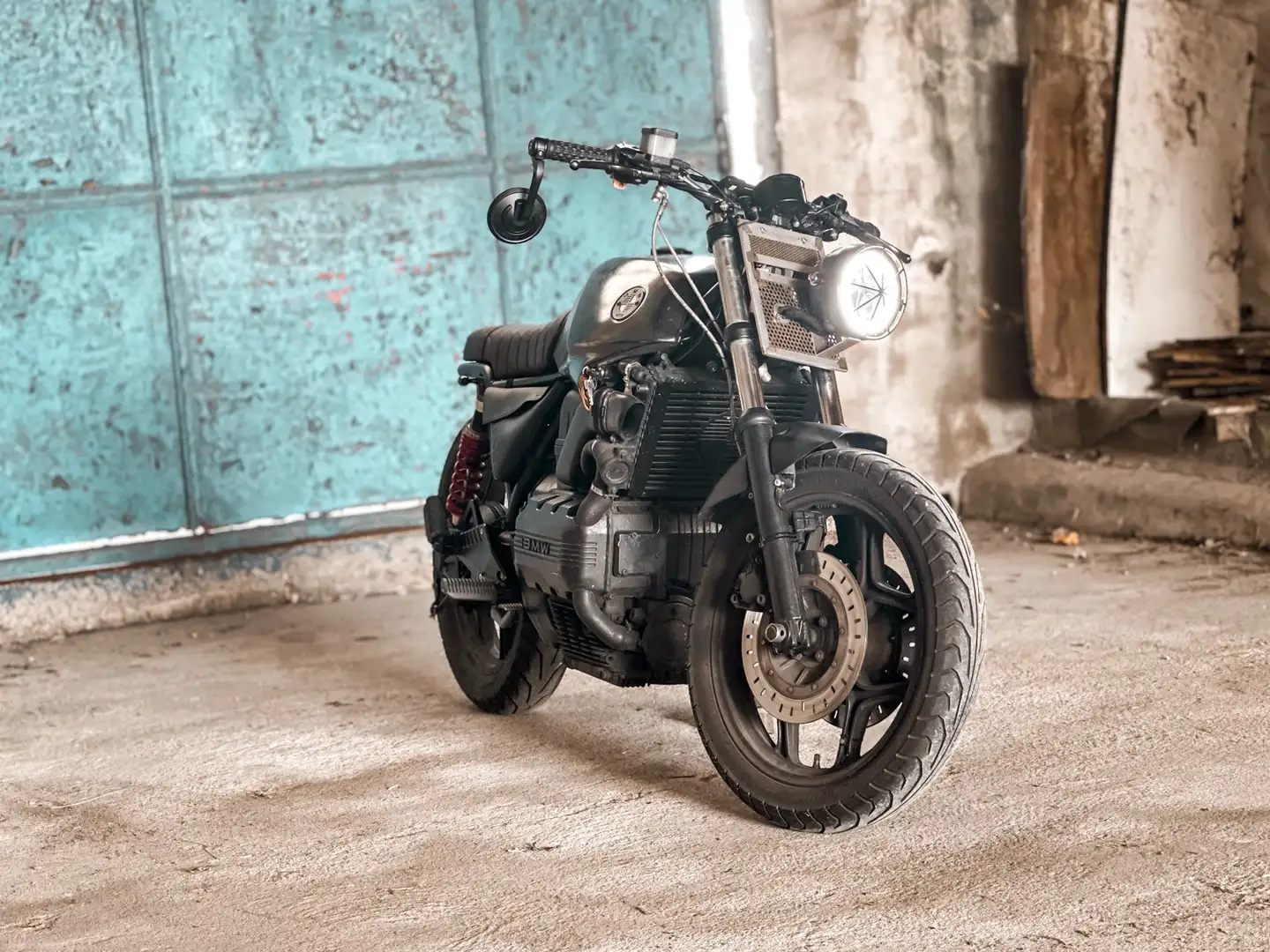 BMW K 75 C cafe racer Grijs - 1