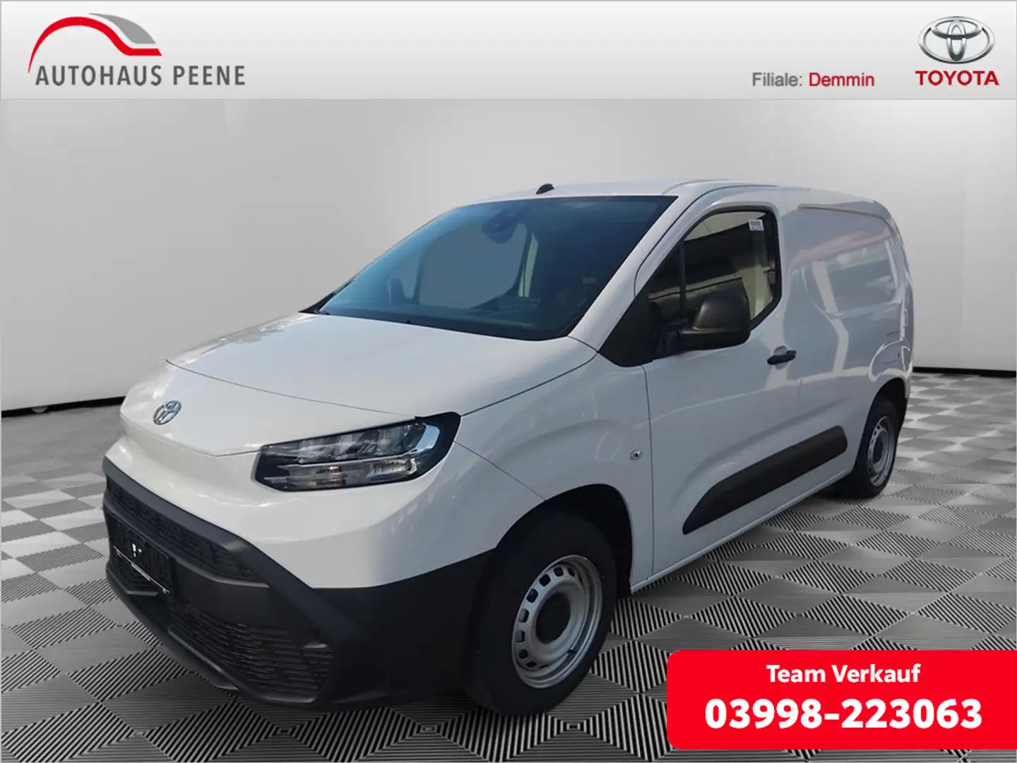 Toyota Proace City 1.5 L1 Meister Blanco - 1