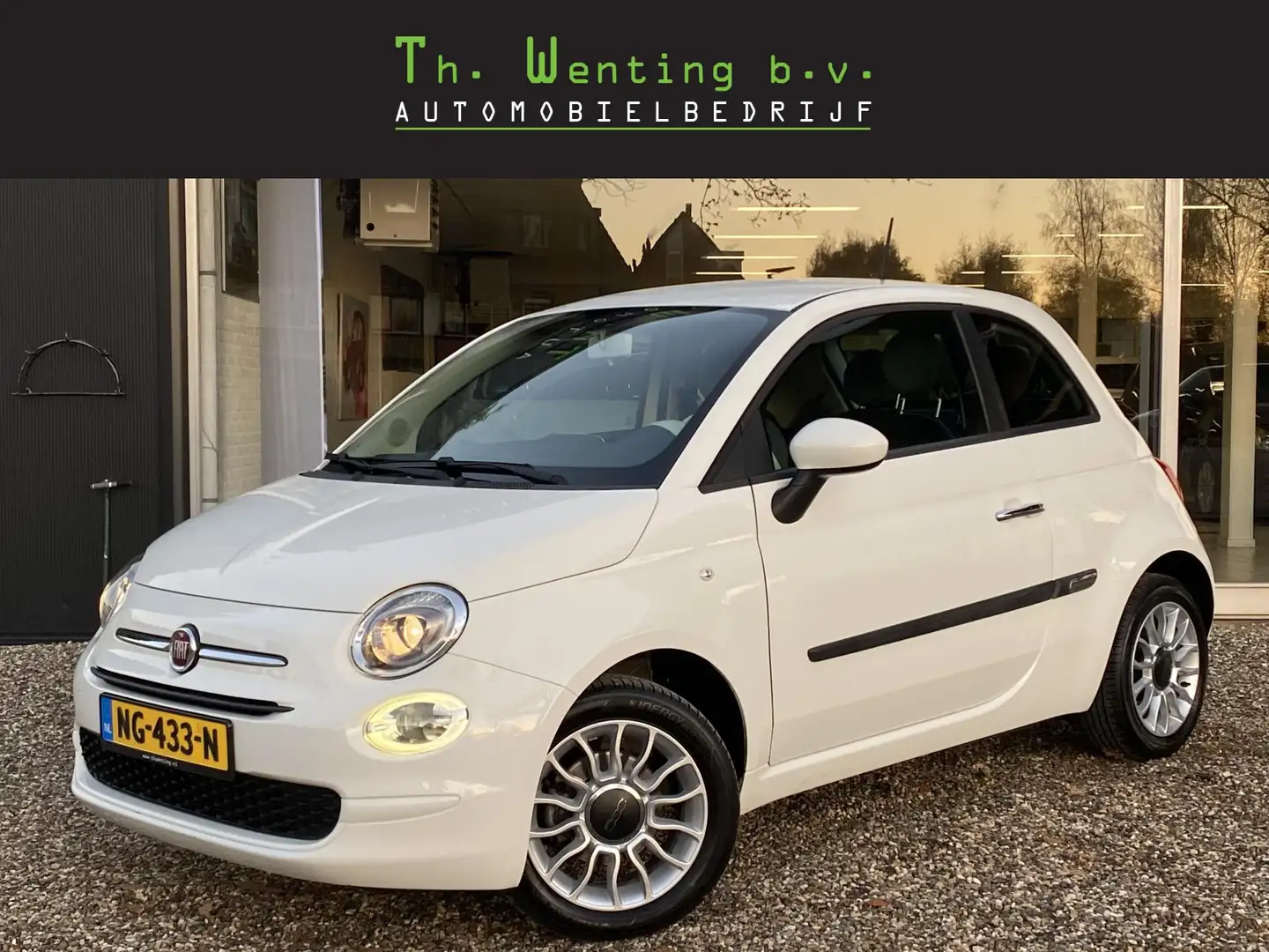 Fiat 500 1.2 Popstar | Lage Kilometerstand | Airco | Cruise Blanc - 1