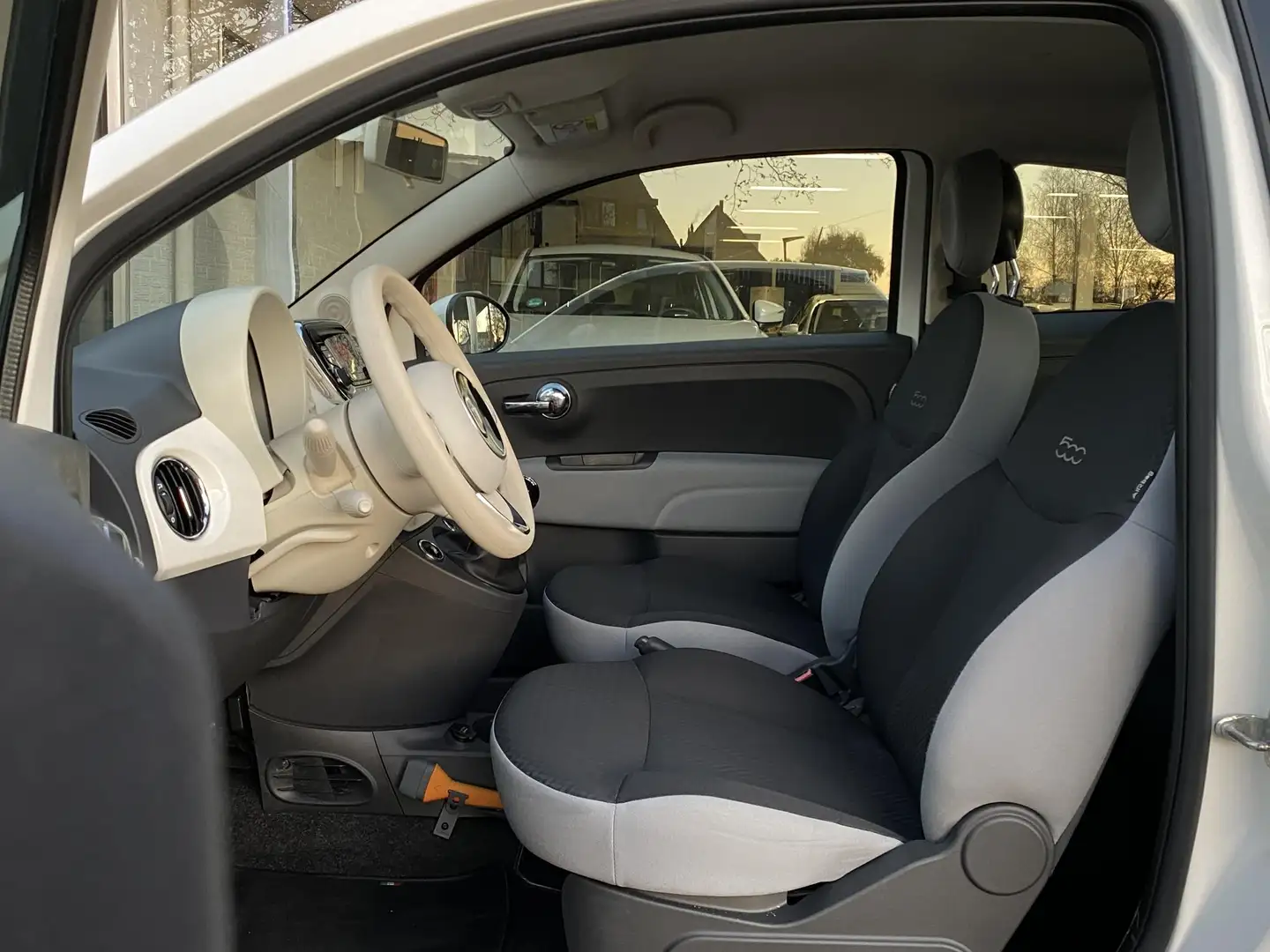 Fiat 500 1.2 Popstar | Lage Kilometerstand | Airco | Cruise Blanc - 2