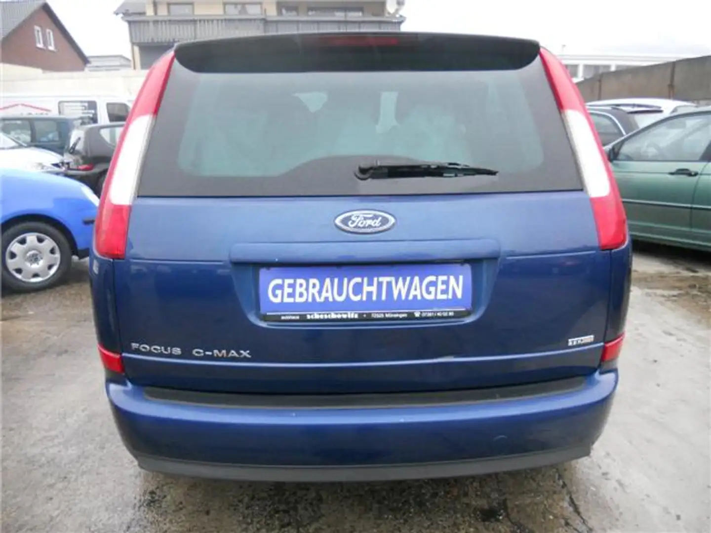 Ford Focus C-Max 1.6 TDCi DPF Ambiente-2.Hand-EURO4 -- Blau - 2
