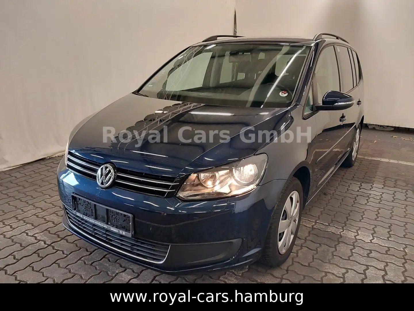 Volkswagen Touran Comfortline NAVI*PDC*SHZ*KLIMA*TEMPOMAT Bleu - 1