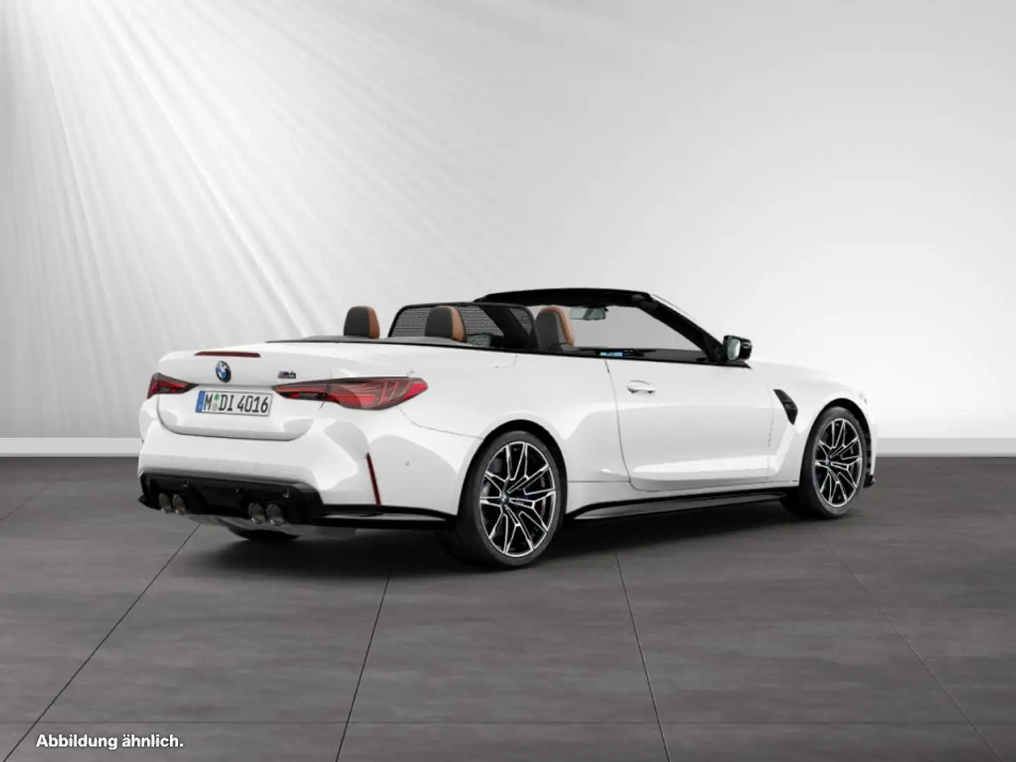 BMW M4 Competition Cabrio MxDrive|HUD|Harman/Kardon Weiß - 2