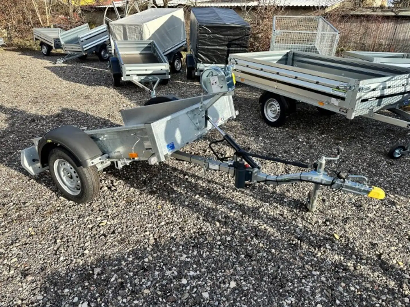 Humbaur HA 751612 750 kg, kippbar 1650 x 1200 x 270 mm - 1