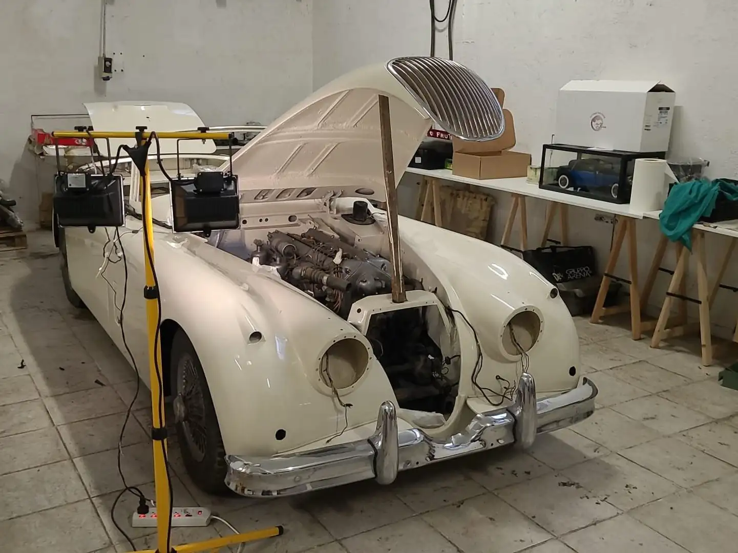 Jaguar XK XK150 Bej - 2