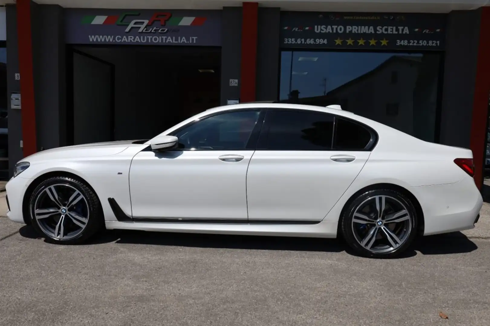 BMW 730 d xDrive Eccelsa MSport 360Cam Tetto Gesture ACC+ Alb - 2