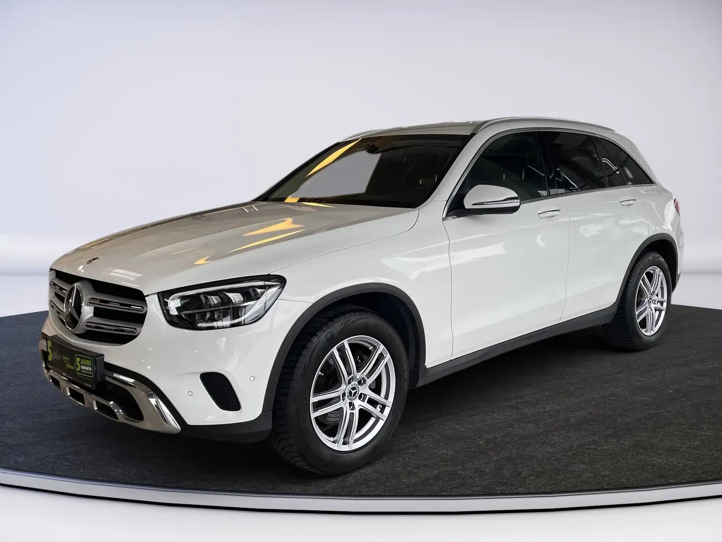 Mercedes-Benz GLC 220 d 4Matic 4Matic 2xKlima AHK AUT Facelift Weiß - 2