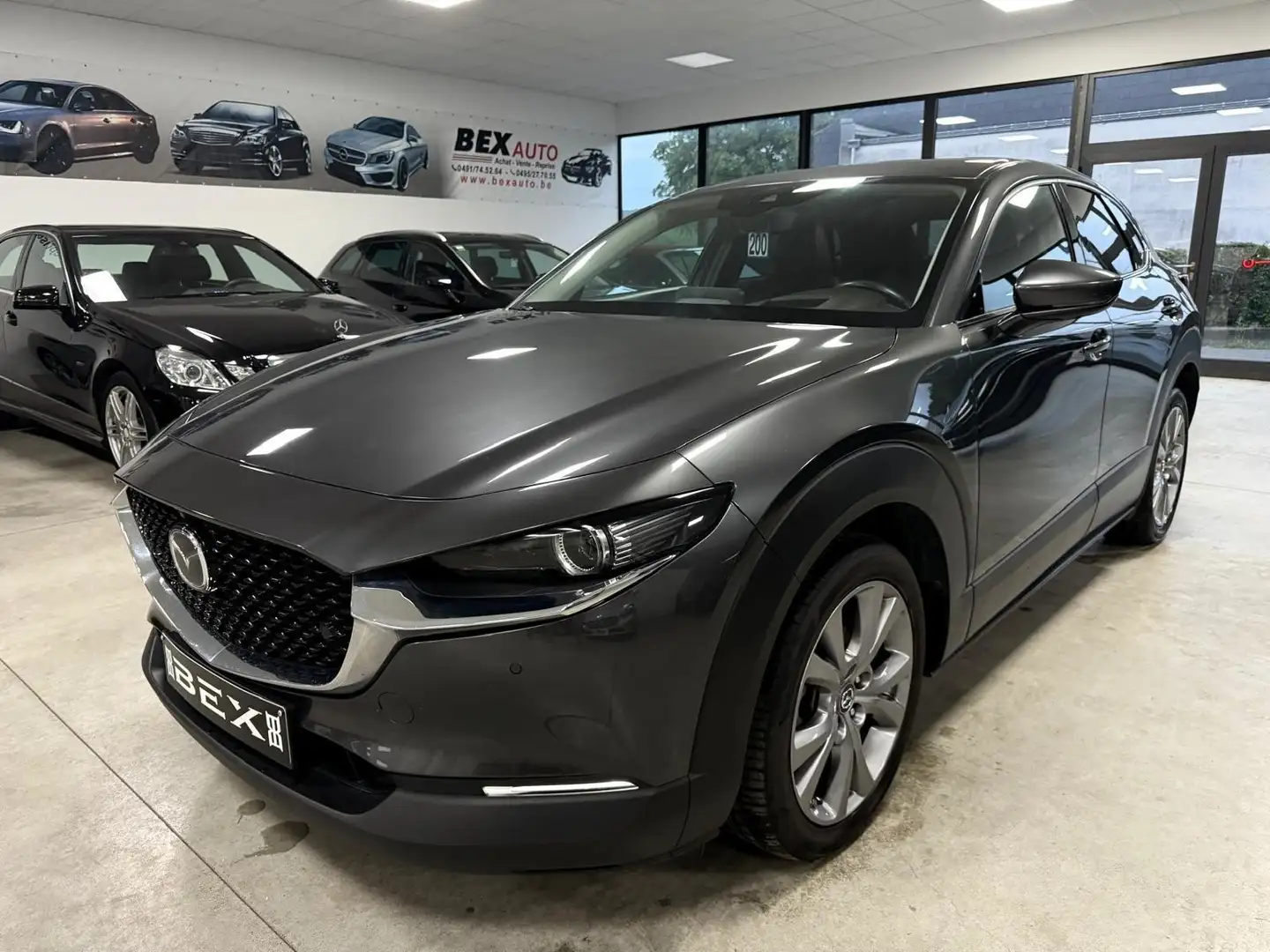 Mazda CX-30 1.8 SKYACTIV-D*1ERPROP*GARANTIE12MOIS*CAMERA*CUIR Gris - 2