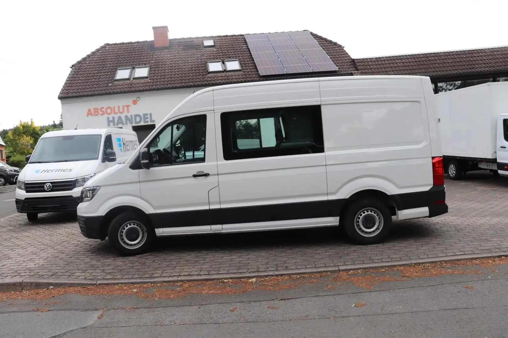 Volkswagen Crafter Kasten PLUS mittel Mixto 7 Sitze Doka HU Blanco - 1