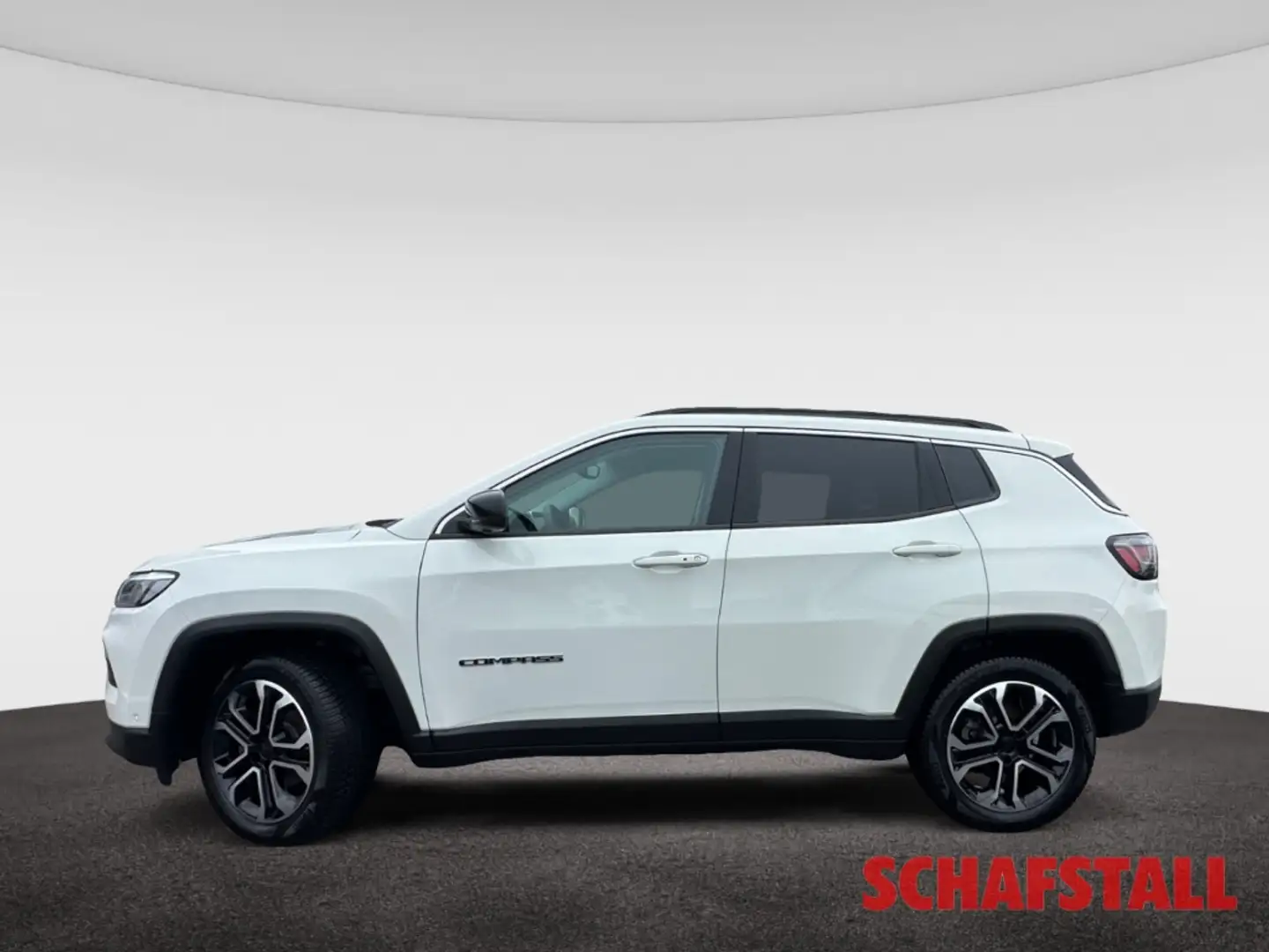 Jeep Compass Limited Mild-Hybrid WINTERPAKET ALLWETTER elektr. Wit - 2