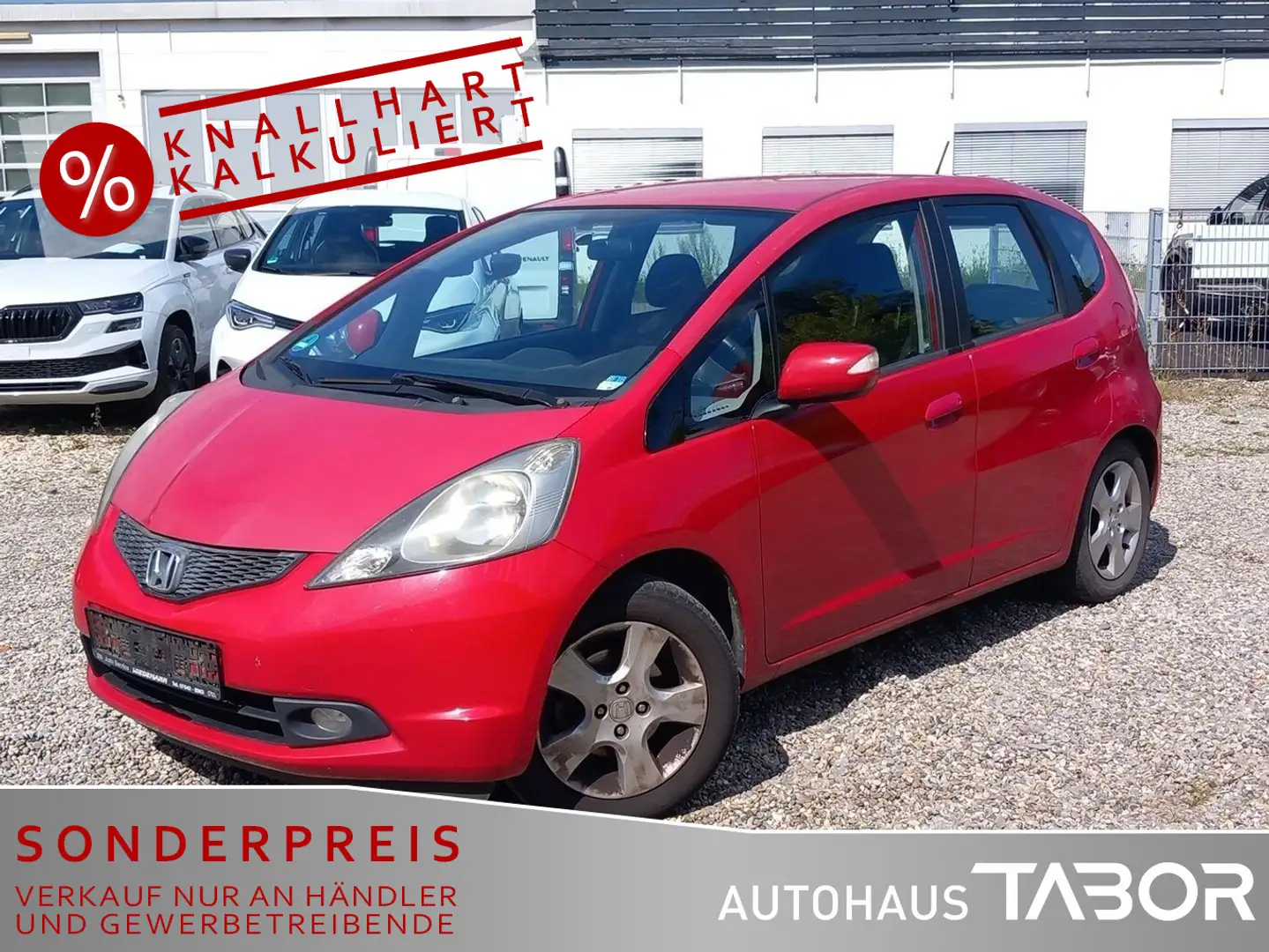 Honda Jazz 1.4 i Elegance Klimaaut. LM SHZ Rot - 1