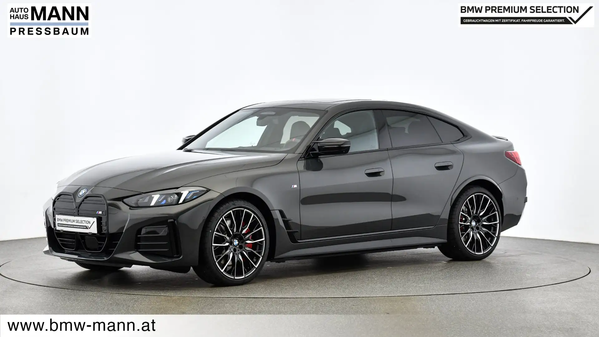 BMW i4 Gran Coupe xDrive M60 M SPORTPAKET PRO, INNOVATIONSPAKET, KOMFORT PAKET Grau - 2