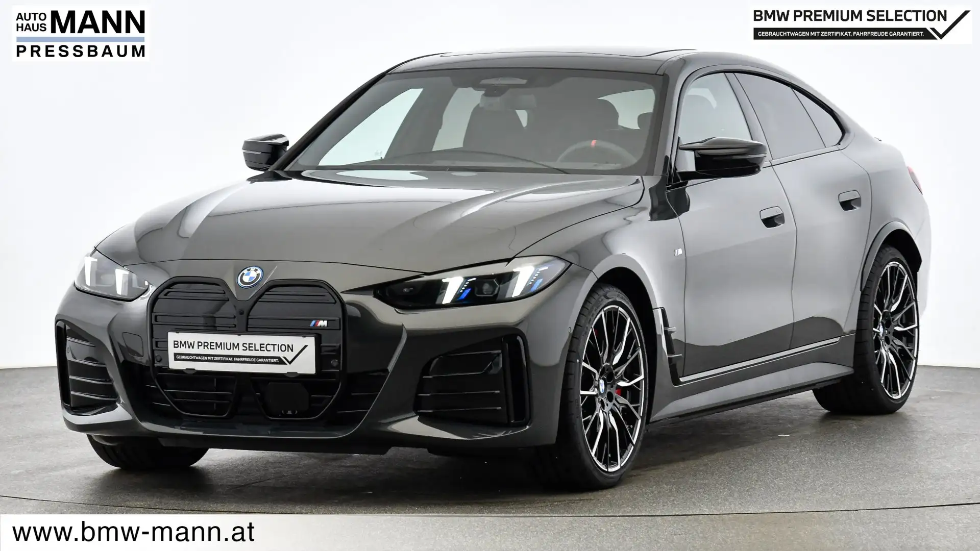 BMW i4 Gran Coupe xDrive M60 M SPORTPAKET PRO, INNOVATIONSPAKET, KOMFORT PAKET Grau - 1