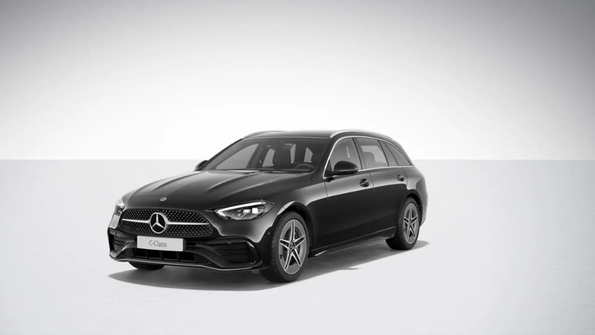 Mercedes-Benz C 220 d 4M T AMG/LED/AHK/Memory/Totwinkel/RfCam Noir - 1