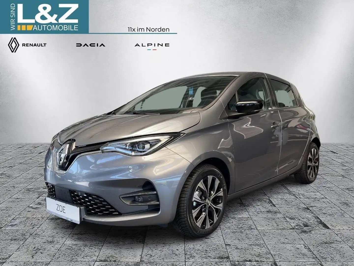 Renault ZOE Evolution R135 EV50 Navi/CCS/PDC/SHZ/GJR Сірий - 1