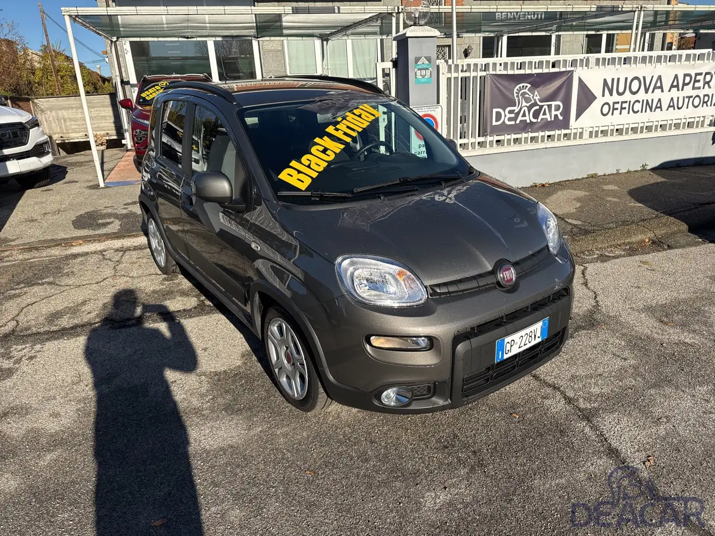 Fiat Panda Panda 1.0 FireFly S&S Hybrid Grigio - 1
