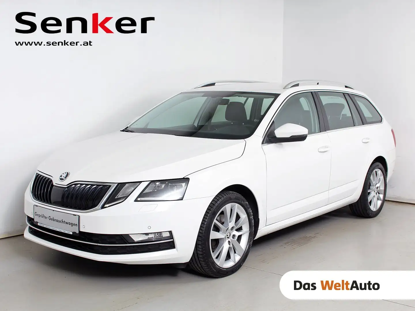 Skoda Octavia Style Limited TDI DSG Blanc - 1