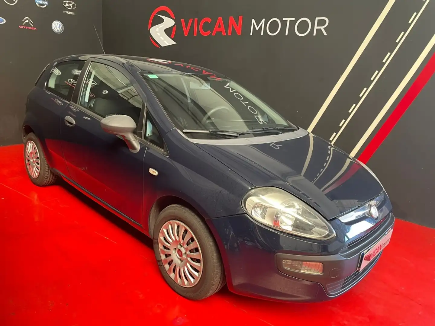 Fiat Grande Punto 1.3Mjt Active Serie 5 Bleu - 1