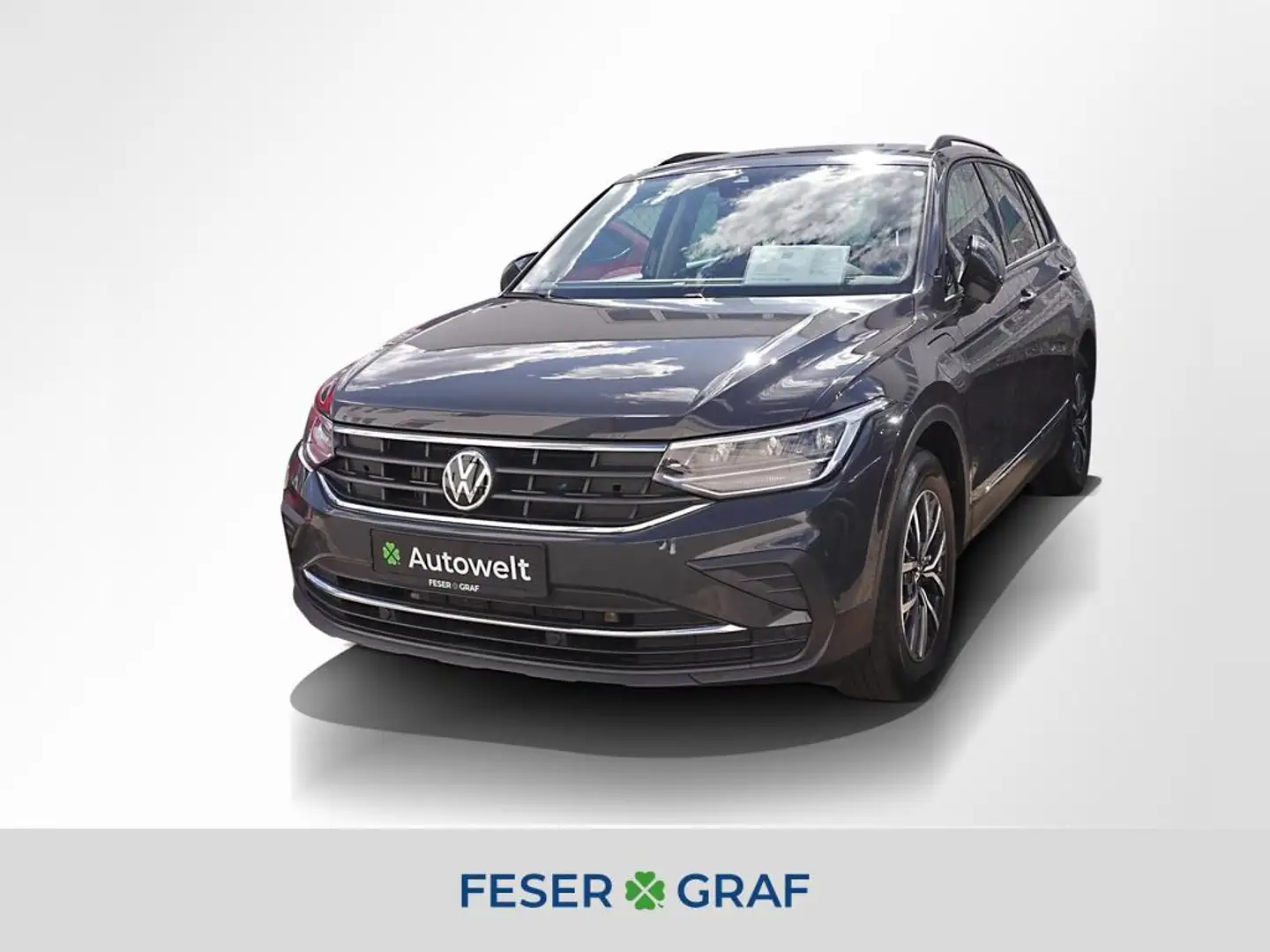Volkswagen Tiguan Life 1.4 TSI Hybrid NAVI AHK LED ACC SHZ Grau - 1