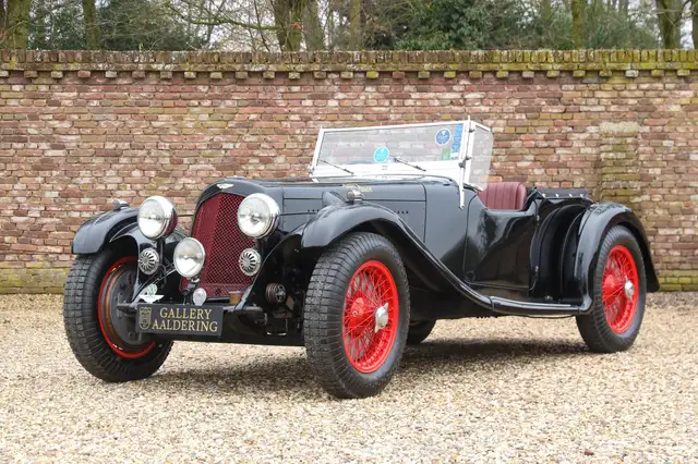 Aston Martin 2 Litre Speed Model "Still carrying Bertelli's coa