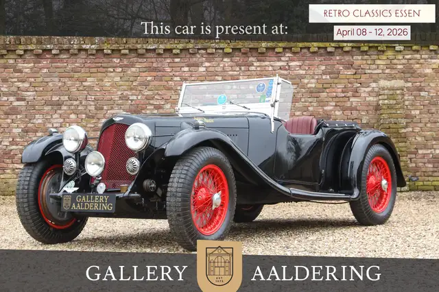 Aston Martin 2 Litre Speed Model "Still carrying Bertelli's coa