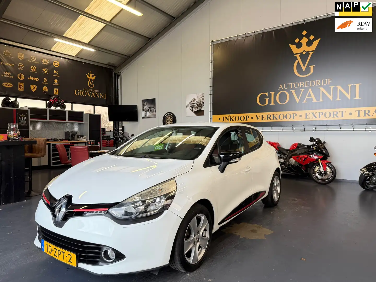 Renault Clio 0.9 TCe Expression inruil mogelijk Wit - 1