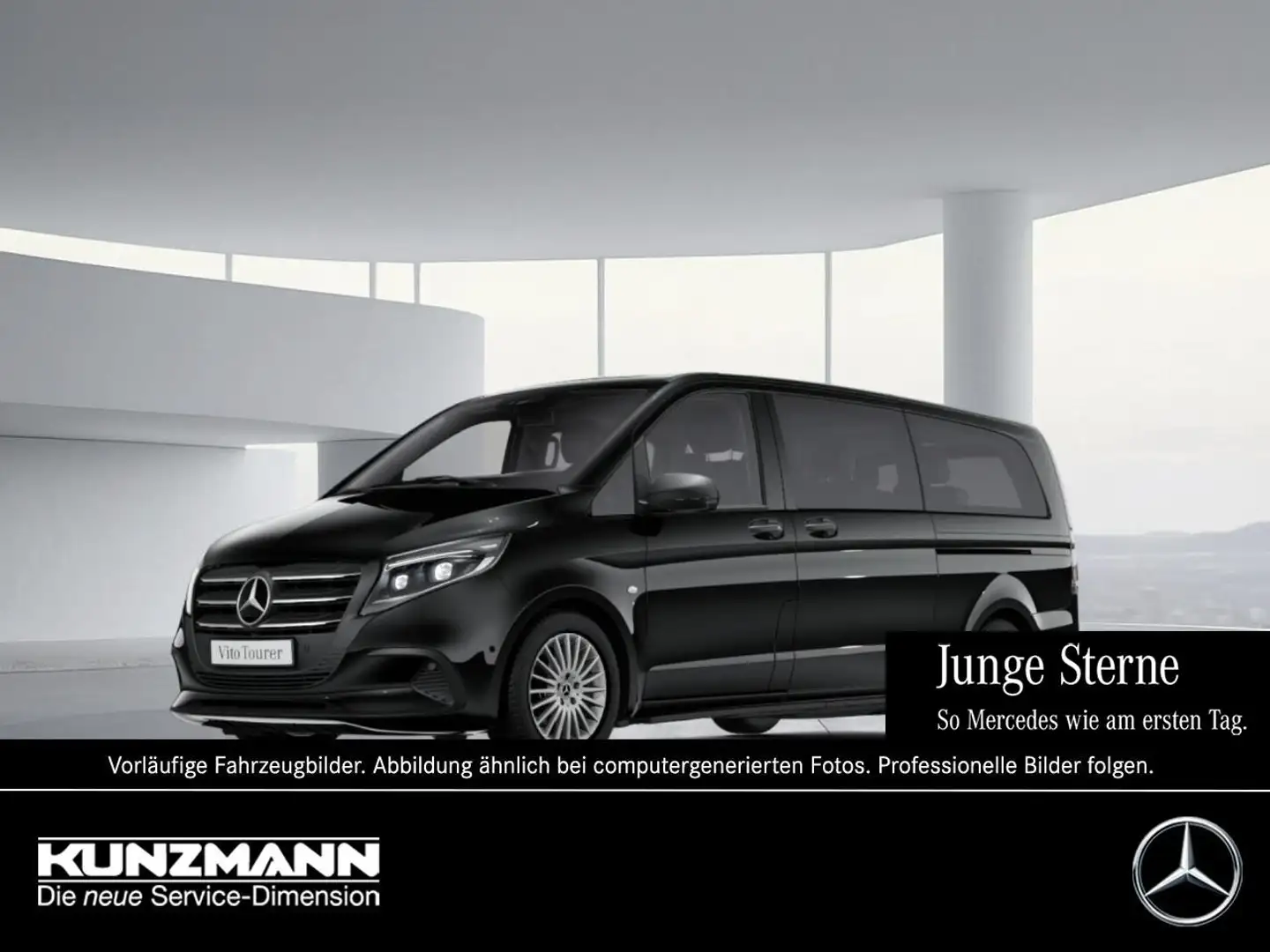 Mercedes-Benz Vito 119 CDI 4x4 Tourer SELECT Extralang AHK Schwarz - 1