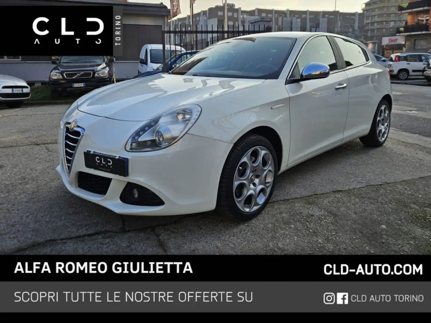 Alfa Romeo Giulietta 2.0 JTDm-2 140 CV Weiß - 1