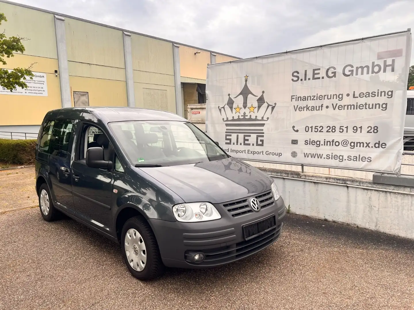 Volkswagen Caddy Life Team Caddy EcoFuel Erdgas Gris - 1