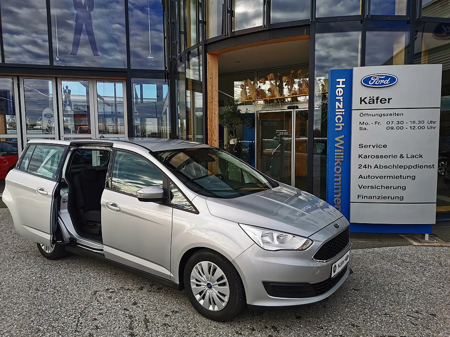 Ford Grand C-Max Trend 1,0 EcoBoost S/S Argent - 2