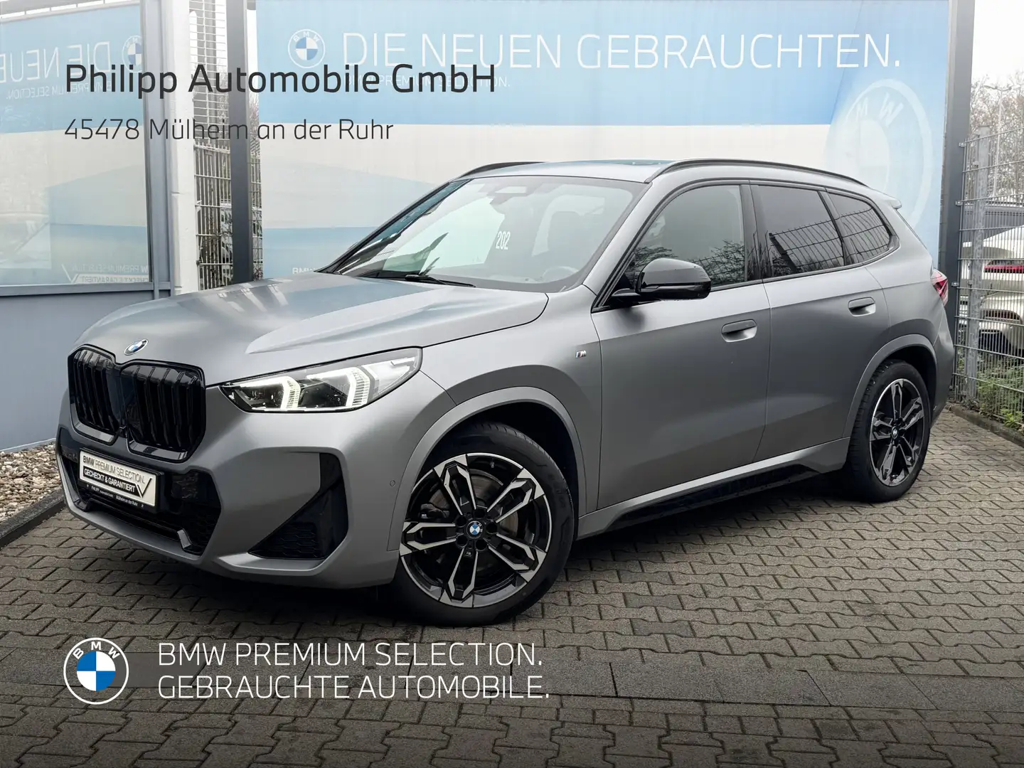 BMW X1 xDrive23i M Sport PANO AD-LED DA-Pro 360° h&k HuD Grau - 1