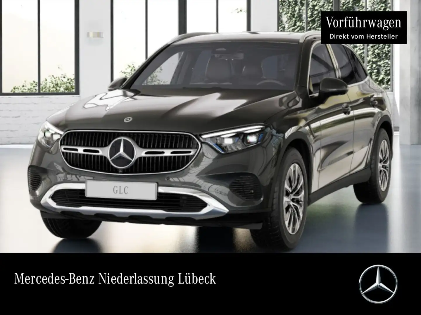 Mercedes-Benz GLC 200 4M AVANTG+360+AHK+TOTW+KEYLESS+9G Grau - 1