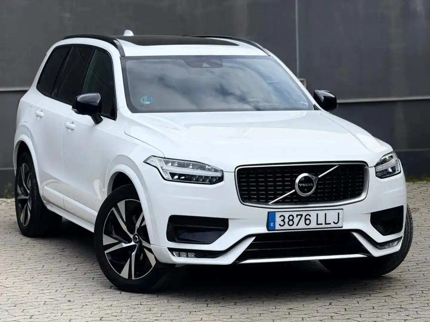 Volvo XC90 +B5 R-Design 7pl. AWD Aut.+ Blanco - 2