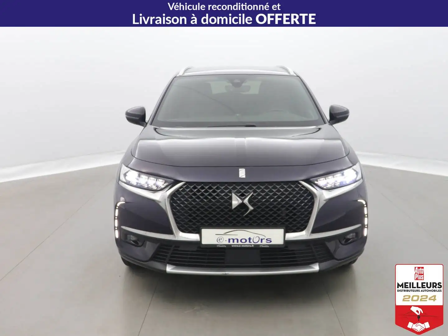 DS Automobiles DS 7 Crossback BlueHDi 130 So Chic +Cuir +PDC AV/AR Blauw - 2