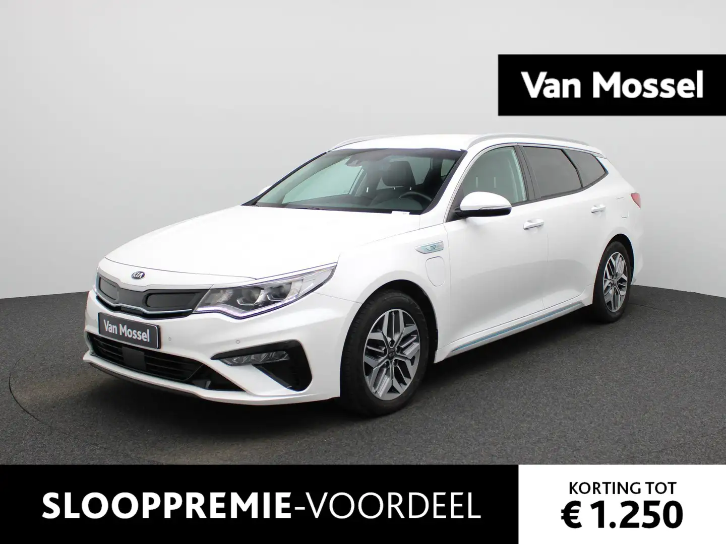 Kia Optima Sportswagon 2.0 GDI PHEV DynamicPlusLine | Automaa Blanc - 1