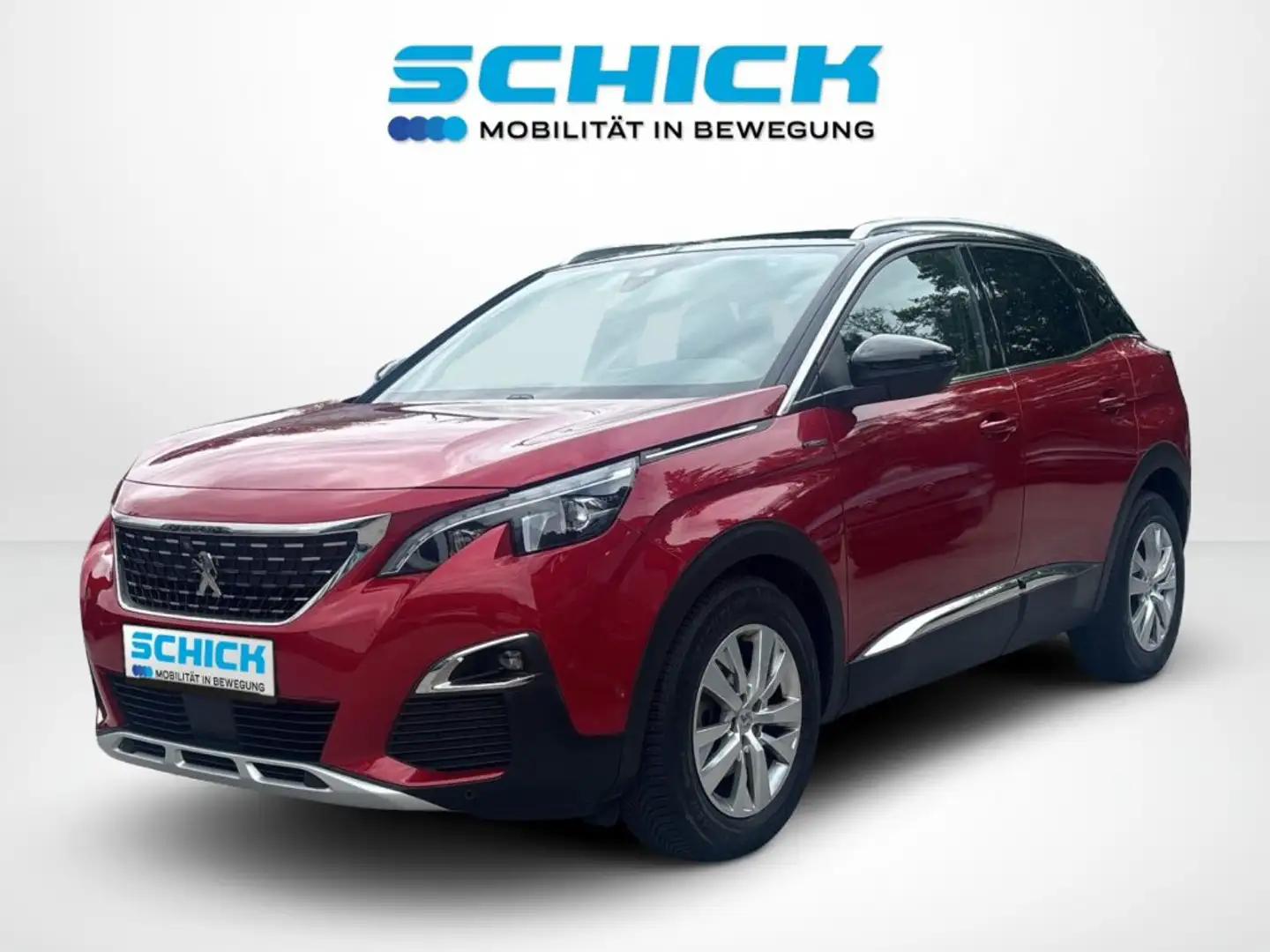 Peugeot 3008 GTLI BHDI130AT8 Rouge - 1