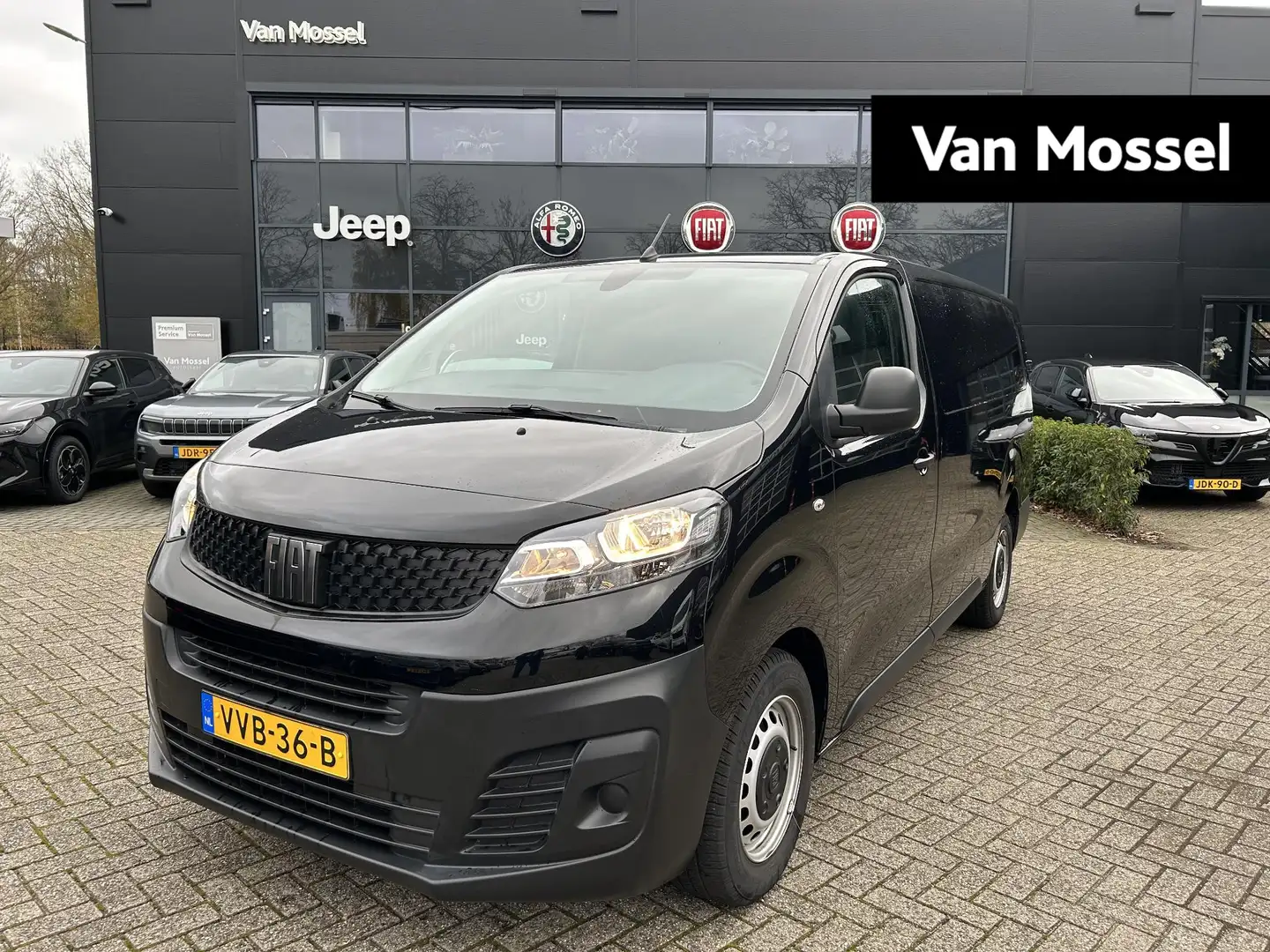 Fiat Scudo 2.0 MultiJet 145 pk L3H1 Zwart - 1
