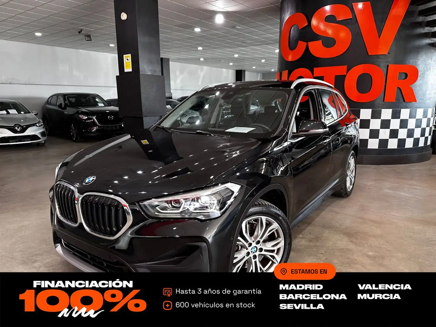 BMW X1 xDrive18d Negro - 1