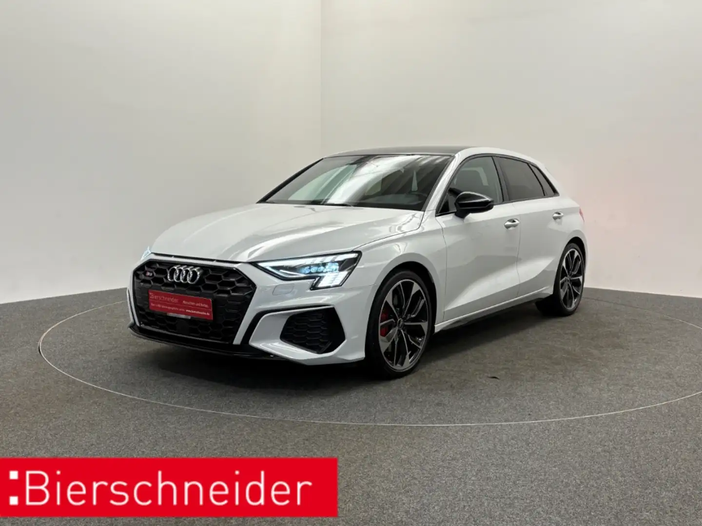 Audi S3 Sportback MATRIX B&O PANO VIRTUAL KAMERA ACC PDC 1 Weiß - 1