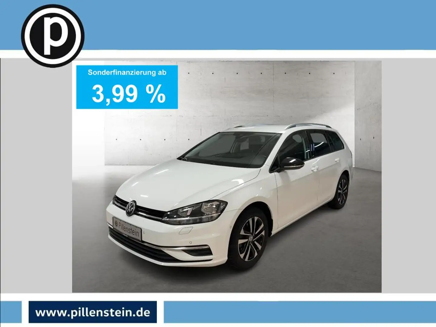 Volkswagen Golf VII Variant IQ.DRIVE 1.0 TSI NAVI ACC APP-C. SITZH Weiß - 1