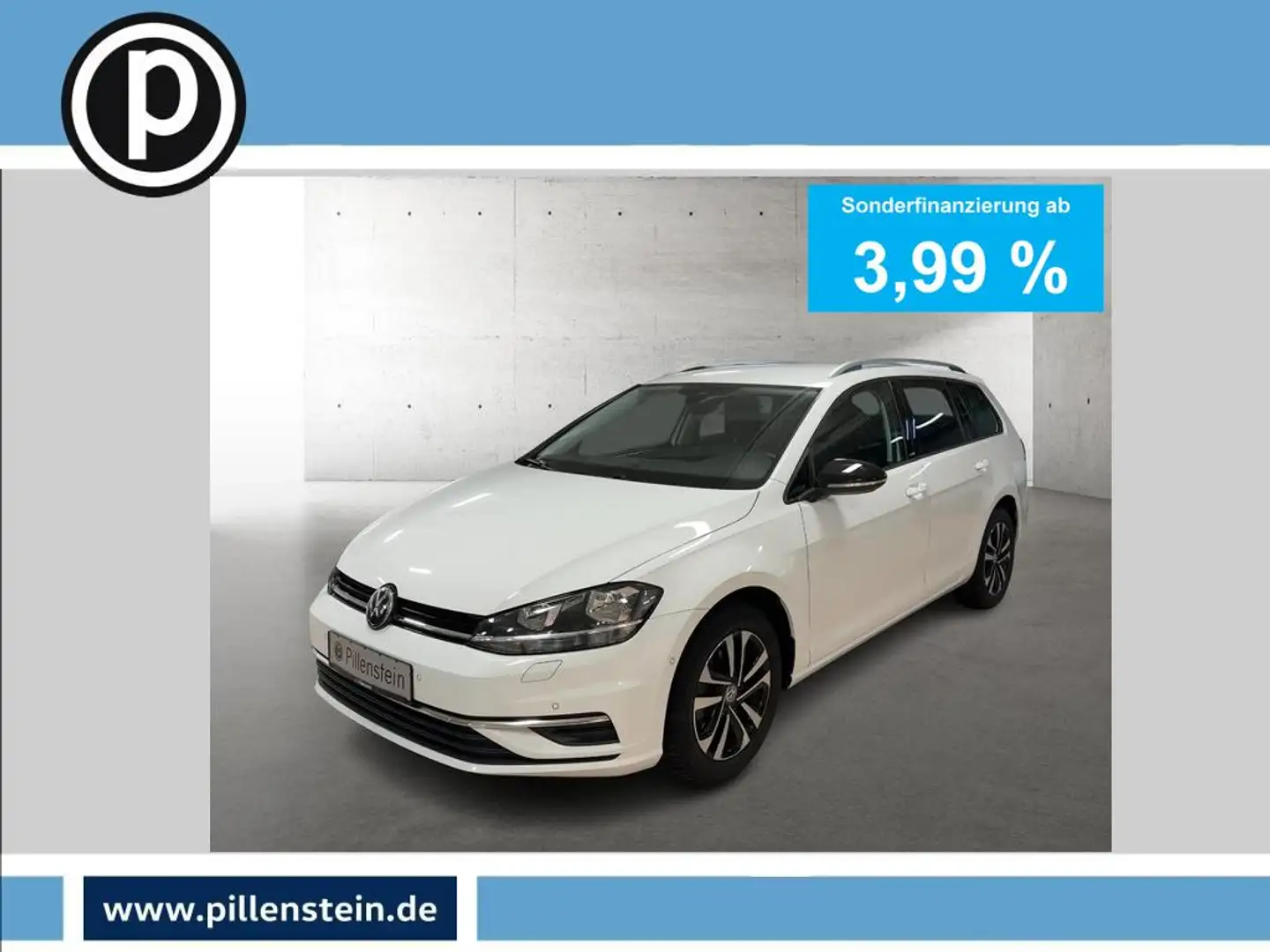 Volkswagen Golf VII Variant IQ.DRIVE 1.0 TSI NAVI ACC APP-C. SITZH Weiß - 1
