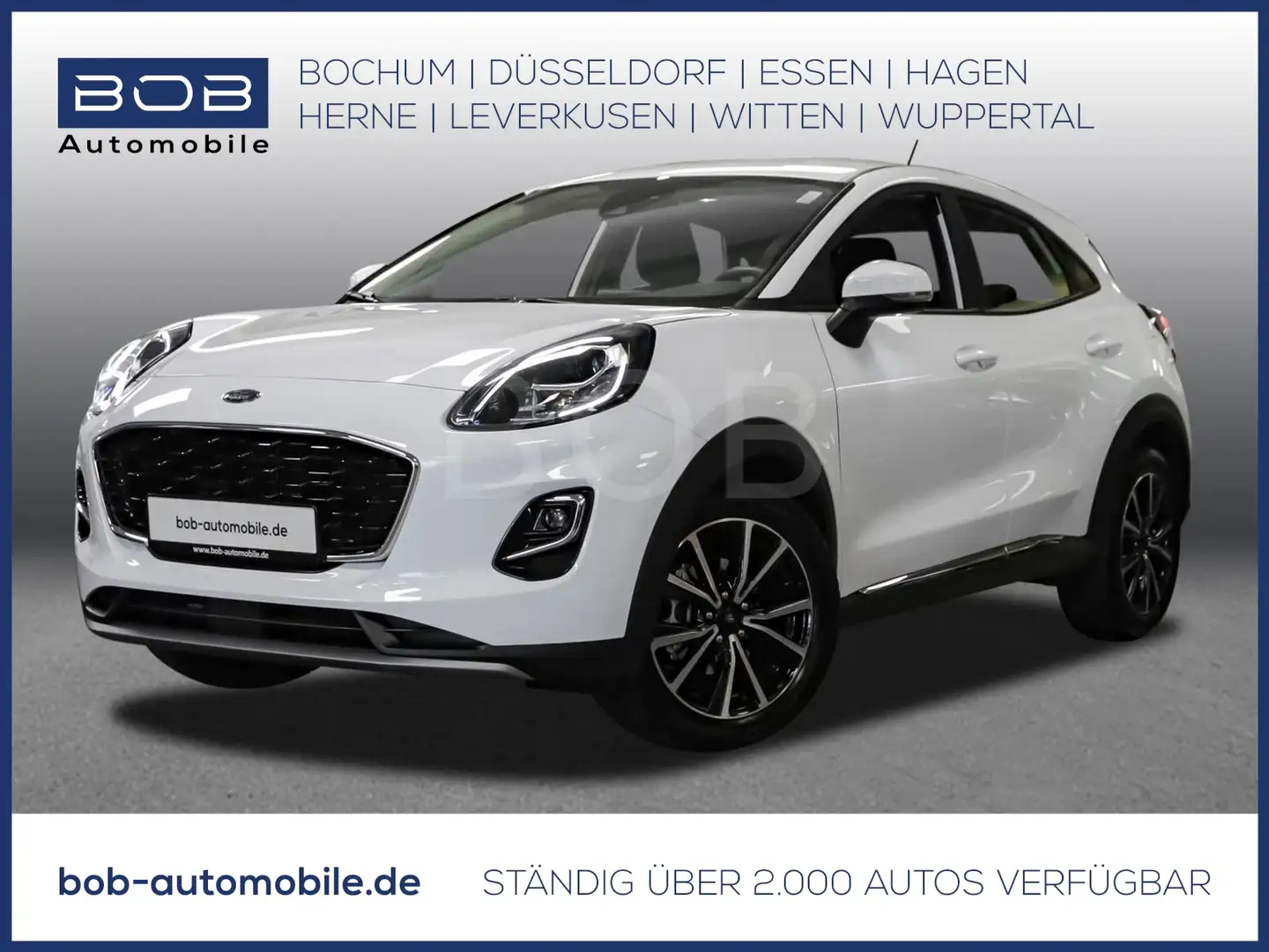 Ford Puma 1.0 EcoBoost Mild Hybrid  CARPLAY SHZ PDC Weiß - 1