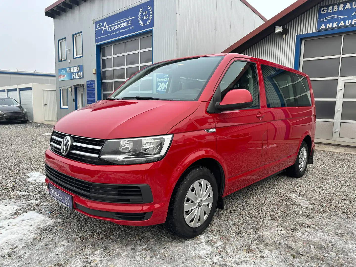 Volkswagen T6 Caravelle Caravelle Comfortline 2.0 TDI AUT. KLIMA SITZHEIZ. Rot - 1
