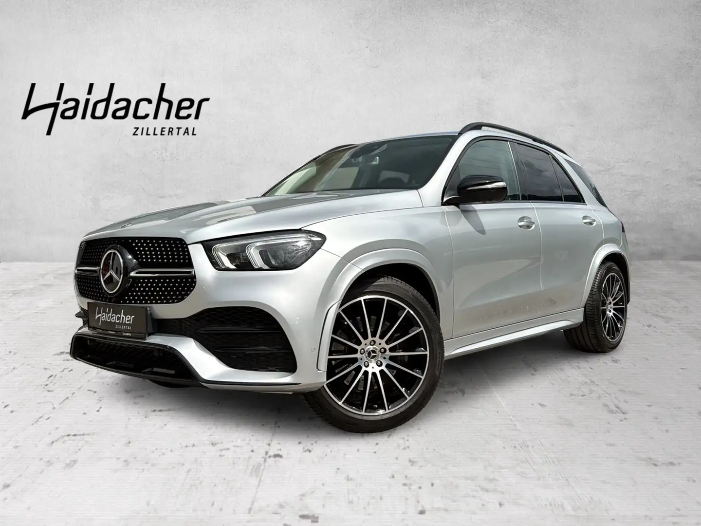 Mercedes-Benz GLE 400 d 4MATIC AMG Night AIR FAP Distr Mbeam Silber - 2