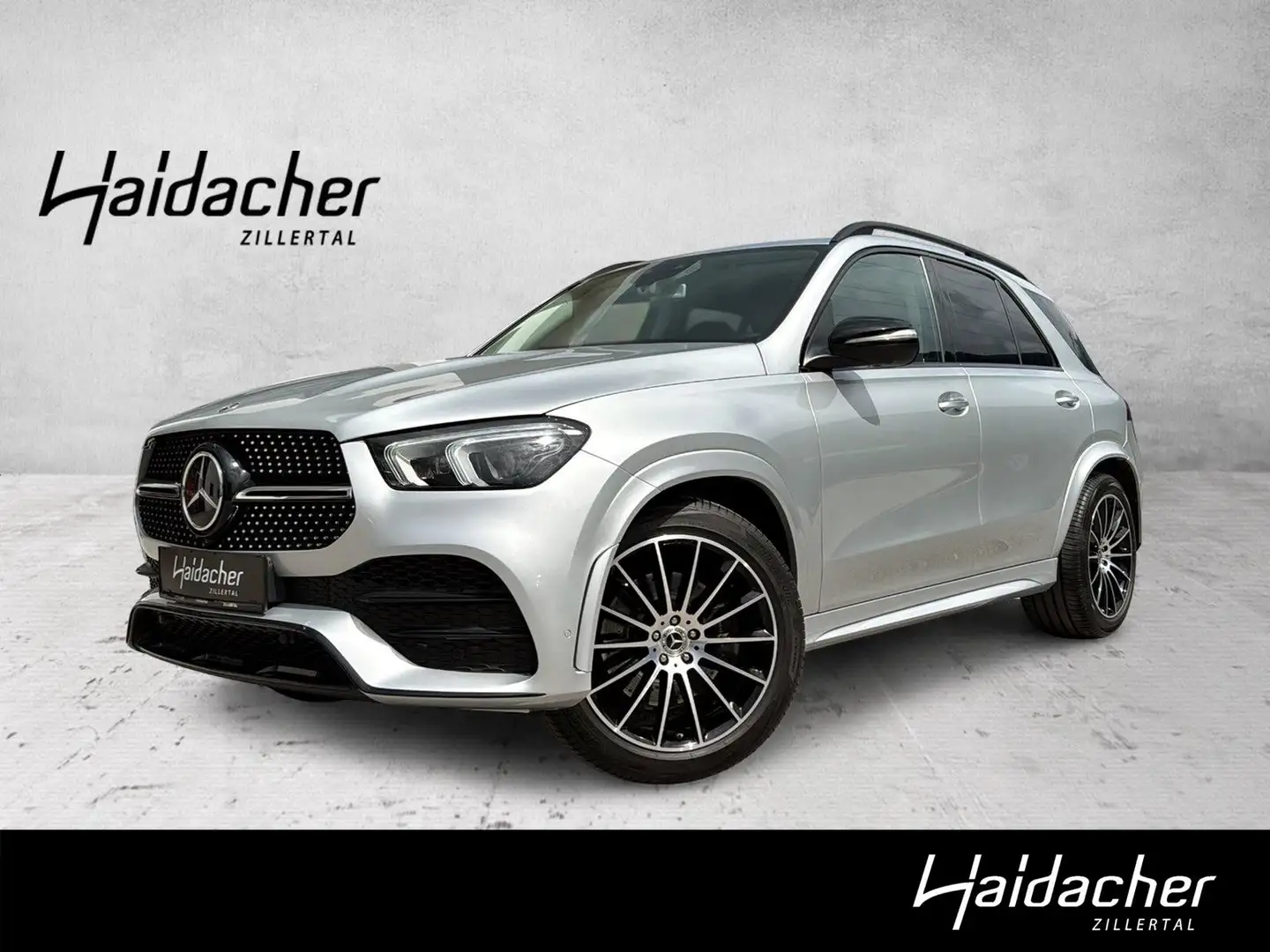 Mercedes-Benz GLE 400 d 4MATIC AMG Night AIR FAP Distr Mbeam Silber - 1
