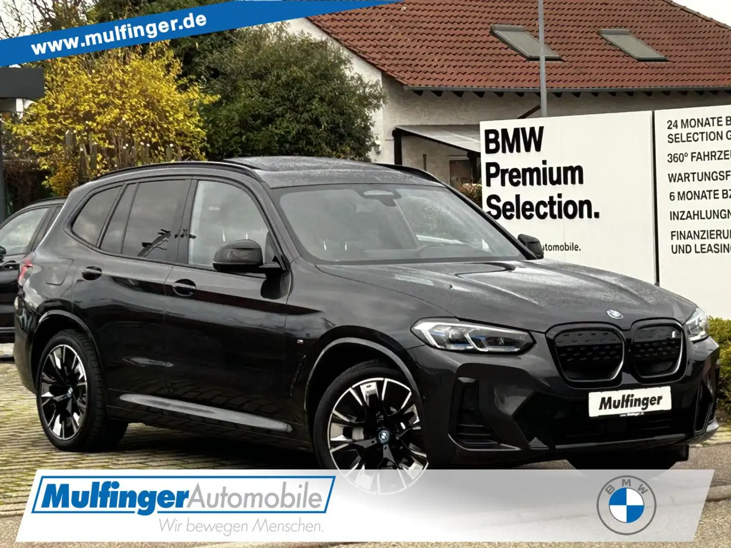 BMW iX3 M Sport HUD ACC PanoD.SuView.Laser AHK 20" PDC Gris - 1