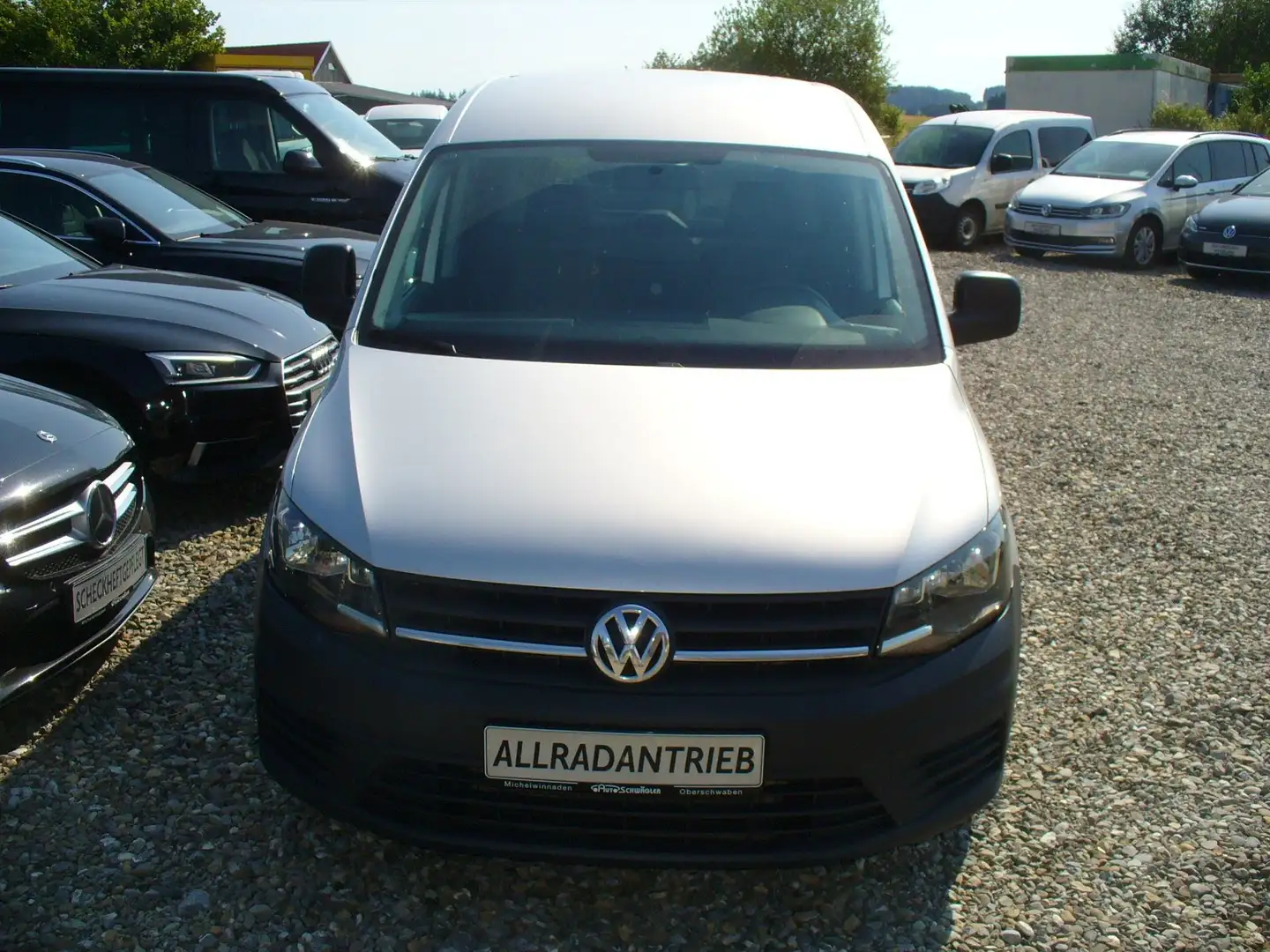 Volkswagen Caddy 2.0 TDI 4MOTION,Allrad,Standheizung,Klima,Navi,met Zilver - 2
