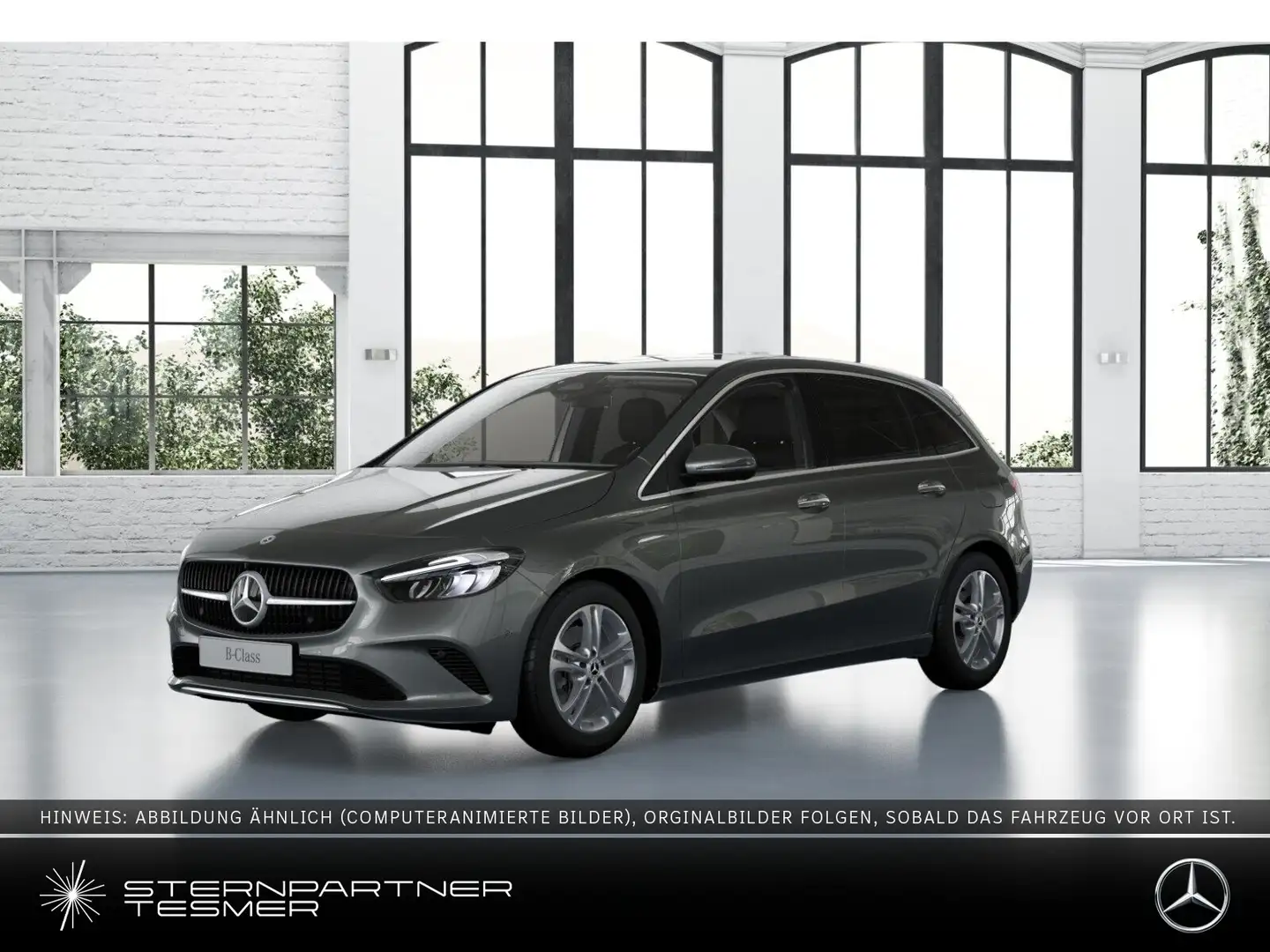 Mercedes-Benz B 200 d Progr. Mbux Kamera Tempomat Sitzh. LED Grau - 1