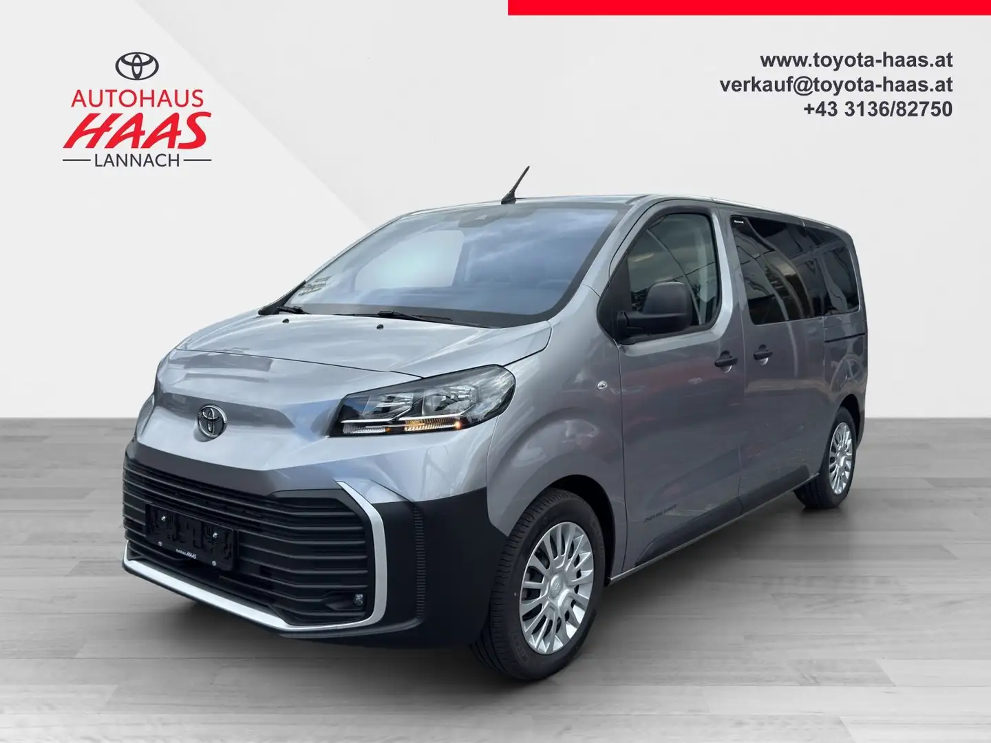 Toyota Proace Proace Verso 2.0 D4D Shuttle Medium Silber - 1